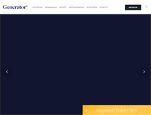 Tablet Screenshot of generatornz.com